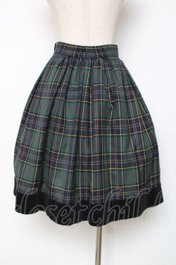 画像2: Innocent World / うさぎとトトランプのスカート  グリーン Y-25-12-11-080-IW-SK-SZ-ZY