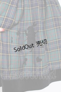 画像3: Innocent World / うさぎとトトランプのスカート  グリーン Y-25-12-11-080-IW-SK-SZ-ZY