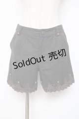 axes femme / ショートパンツ M 黒 Y-25-12-11-082-AX-PA-SZ-ZY