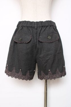 画像2: axes femme / ショートパンツ M 黒 Y-25-12-11-082-AX-PA-SZ-ZY