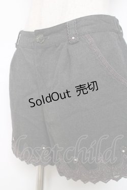 画像3: axes femme / ショートパンツ M 黒 Y-25-12-11-082-AX-PA-SZ-ZY