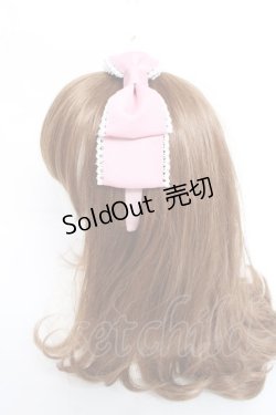 画像2: Chalmiere / グログランリボンカチューシャ  ピンク Y-25-12-11-009-LO-AC-SZ-ZY