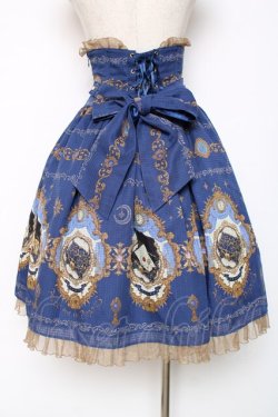 画像3: ALICE and the PIRATES / Mistical brilliance Jewelry〜秘められた宝石の行方〜柄コルセットスカート  ブルー Y-25-12-11-083-PA-SK-SZ-ZY