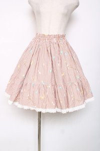 metamorphose / CL Sweet Shooting Starフリルスカート  ピンク Y-25-12-11-084-ME-SK-SZ-ZY
