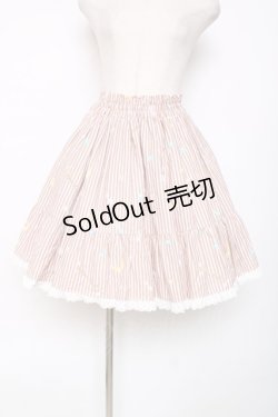 画像1: metamorphose / CL Sweet Shooting Starフリルスカート  ピンク Y-25-12-11-084-ME-SK-SZ-ZY