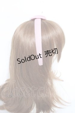 画像4: Chalmiere / グログランリボンカチューシャ  ピンク Y-25-12-11-009-LO-AC-SZ-ZY