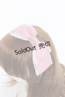 画像5: Chalmiere / グログランリボンカチューシャ  ピンク Y-25-12-11-009-LO-AC-SZ-ZY