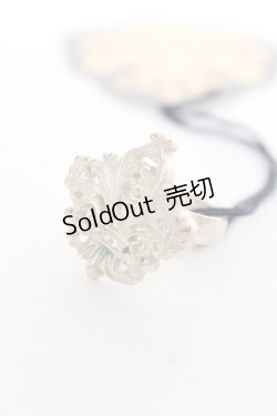 画像1: ALICE and the PIRATES / Lillith Relief Ring  古代銀 Y-25-12-11-002-PA-AC-SZ-ZY
