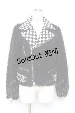 画像1: TOXIC STAR / ライダースジャケット  黒 Y-25-12-11-019-PU-CO-SZ-ZY