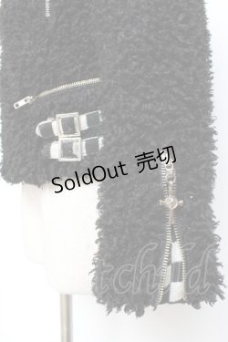 画像4: TOXIC STAR / ライダースジャケット  黒 Y-25-12-11-019-PU-CO-SZ-ZY