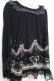 画像3: axes femme / 裾プリントプルオーバー M 黒 Y-25-12-11-024-AX-TO-SZ-ZY (3)