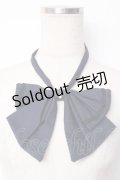Sheglit / "Rosalia"リボンタイ  ネイビー Y-25-12-12-052-EL-ZA-SZ-ZY
