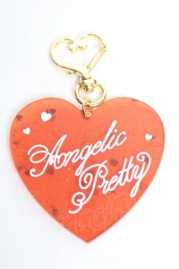 Angelic Pretty / Deco Heartアクリルキーホルダー  レッド Y-25-12-12-055-AP-ZA-SZ-ZY