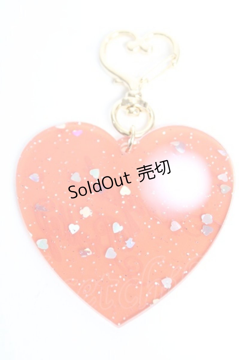 画像2: Angelic Pretty / Deco Heartアクリルキーホルダー  レッド Y-25-12-12-055-AP-ZA-SZ-ZT649F001 (2)