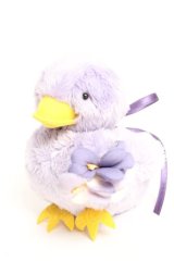 PINK HOUSE / ひよこぬいぐるみコサージュ  パープル Y-25-12-12-063-LO-AC-SZ-ZY