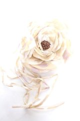 INGEBORG / G葉柄フラワーコサージュ  ベージュ Y-25-12-12-064-LO-ZA-AS-ZY