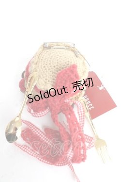 画像2: PINK HOUSE / 苺タルトモチーフブローチ  アカ Y-25-12-12-072-LO-ZA-SZ-ZY