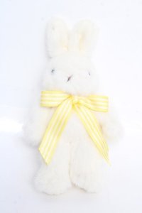 PINK HOUSE / ラビットぬいぐるみコサージュ  イエロー Y-25-12-12-073-LO-ZA-SZ-ZY