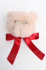 画像2: PINK HOUSE / Animal Happy Jamモチーフ顔ぐるみコサージュ  ねこ Y-25-12-12-077-LO-ZA-SZ-ZS (2)