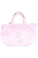 画像1: Maison de FLEUR / Daisy Duckサイドポケットトートバック  ラベンダー Y-25-12-12-084-LO-BG-SZ-ZTK040 (1)