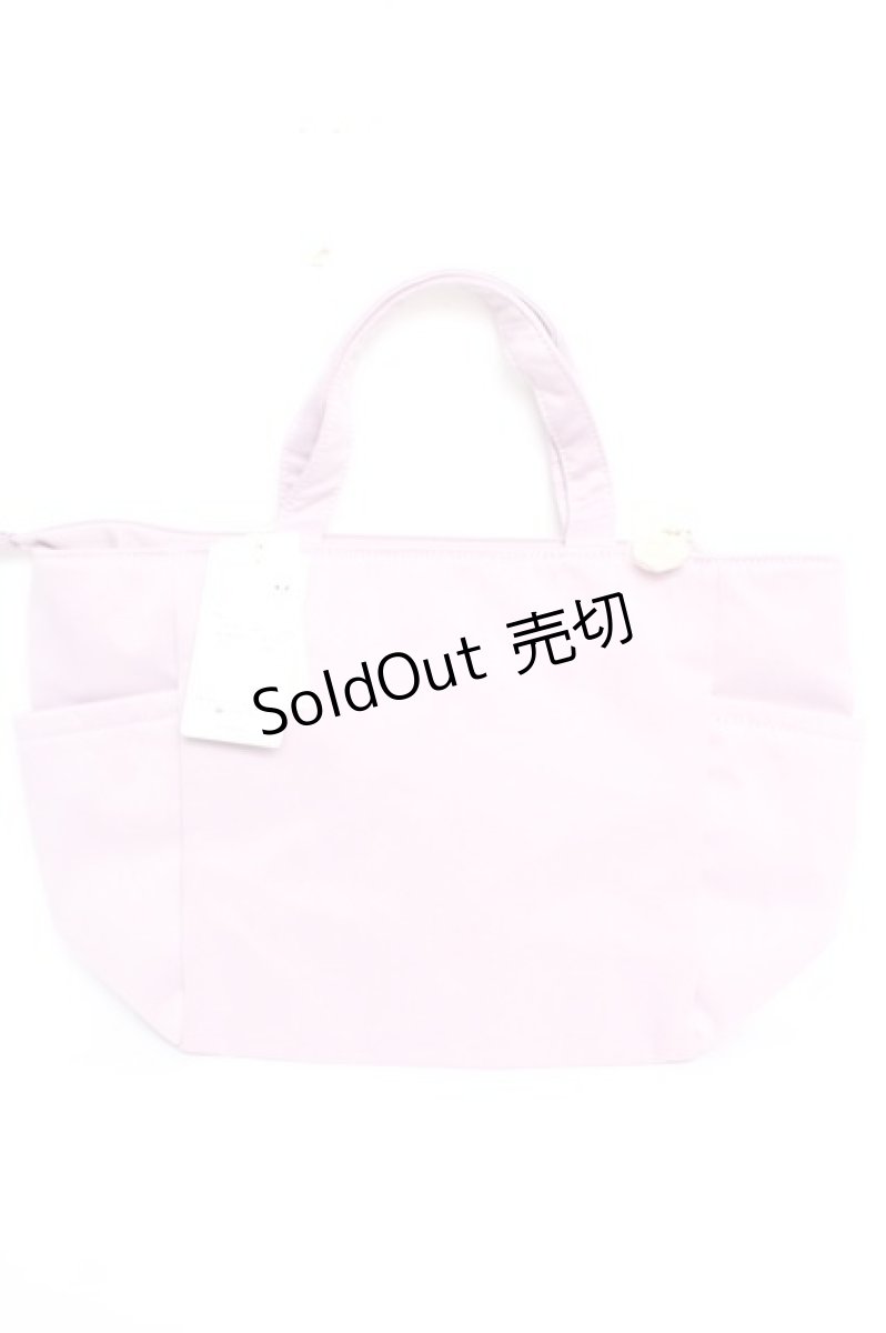画像2: Maison de FLEUR / Daisy Duckサイドポケットトートバック  ラベンダー Y-25-12-12-084-LO-BG-SZ-ZTK040 (2)