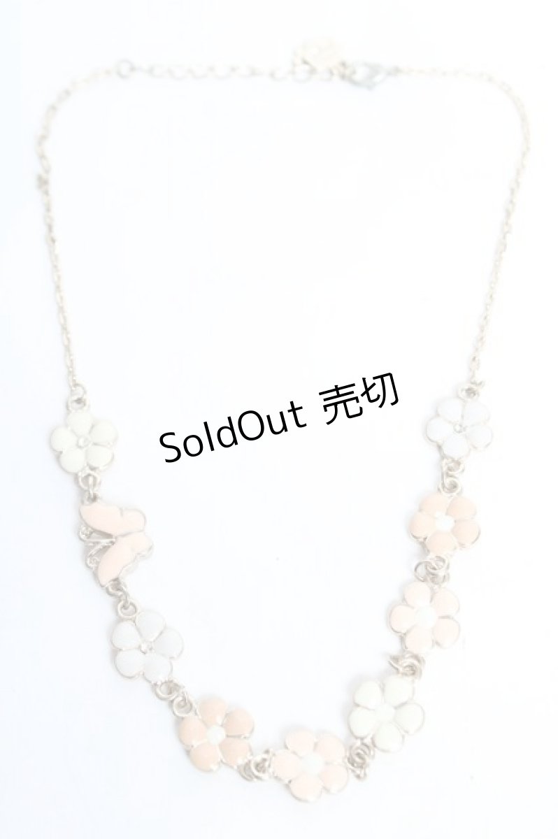画像1: axes femme / お花モチーフネックレス   Y-25-12-12-007-AX-AC-SZ-ZT644F006 (1)
