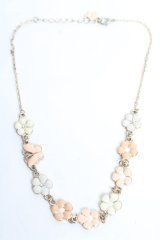 axes femme / お花モチーフネックレス   Y-25-12-12-007-AX-AC-SZ-ZY