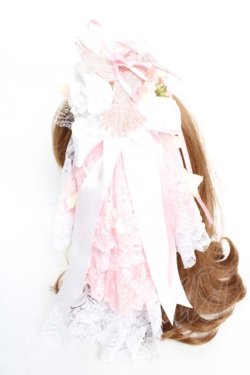 画像2: Atelier Beatrice / 蜂鳥レースカチューシャ  ピンク Y-25-12-12-097-GO-AC-SZ-ZY