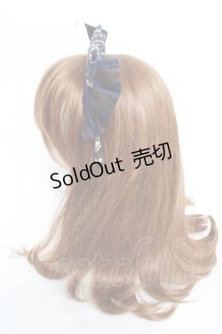 画像2: ALICE and the PIRATES / Kitten's Wonder Night Tea Party柄カチューシャ  紺 Y-25-12-12-100-PA-AC-SZ-ZY