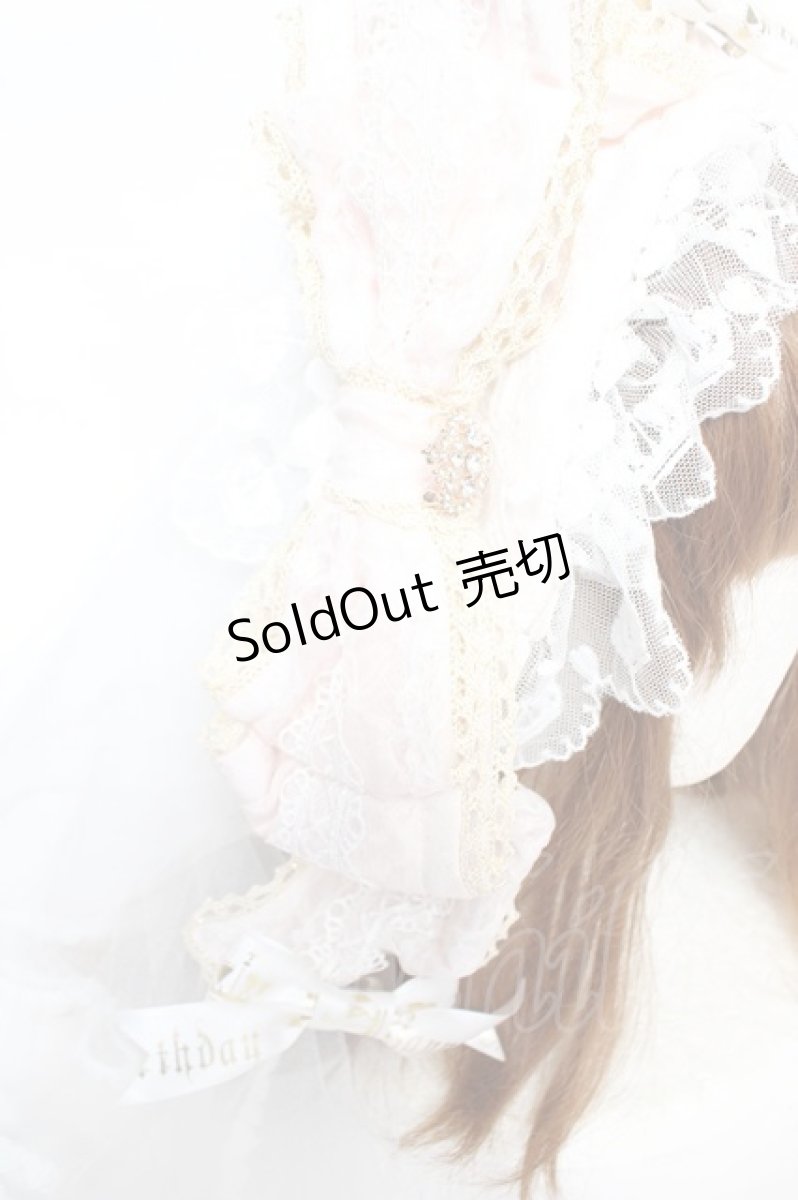 画像5: LOLITA / ヴェール付きリボンカチューシャ  ピンク Y-25-12-12-102-LO-AC-SZ-ZT635 (5)