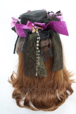 画像3: ALICE and the PIRATES / パピヨン皇子ミニハット  黒 Y-25-12-12-104-PA-AC-SZ-ZY