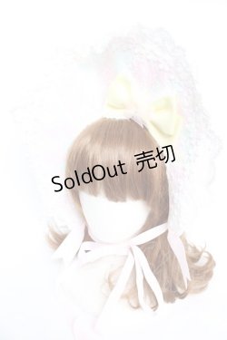 画像1: BABY, THE STARS SHINE BRIGHT / はるちゃんの花舞うEternal Gardenボンネット  オフ白 Y-25-12-12-105-BA-AC-SZ-ZY