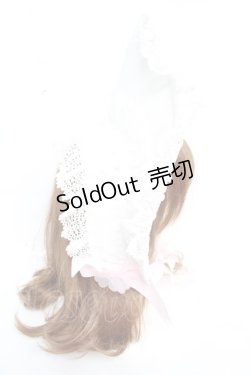 画像4: BABY, THE STARS SHINE BRIGHT / はるちゃんの花舞うEternal Gardenボンネット  オフ白 Y-25-12-12-105-BA-AC-SZ-ZY