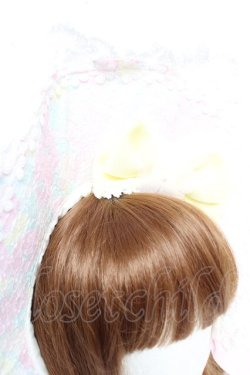 画像5: BABY, THE STARS SHINE BRIGHT / はるちゃんの花舞うEternal Gardenボンネット  オフ白 Y-25-12-12-105-BA-AC-SZ-ZY