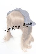 Jane Marple Dans Le Salon / リボンヘアバンド  ネイビー Y-25-12-12-111-JM-AC-SZ-ZY