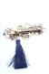 画像2: axes femme / ジャスミンヘアクリップ  紺 Y-25-12-12-013-AX-AC-SZ-ZY (2)