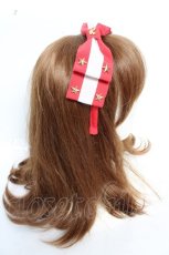 画像2: Angelic Pretty / Carnival Little Starカチューシャ  アカ Y-25-12-12-120-AP-AC-SZ-ZT649F001 (2)