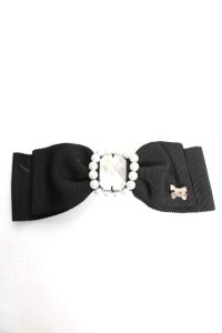 Angelic Pretty / Classy Ladyバレッタ  黒 Y-25-12-12-123-AP-AC-SZ-ZY