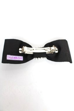 画像2: Angelic Pretty / Classy Ladyバレッタ  黒 Y-25-12-12-123-AP-AC-SZ-ZY