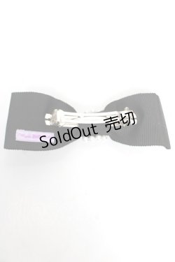 画像2: Angelic Pretty / Classy Ladyバレッタ  黒 Y-25-12-12-123-AP-AC-SZ-ZY