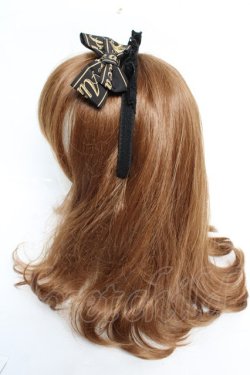 画像2: ALICE and the PIRATES / Cafe timeカチューシャ  黒 Y-25-12-12-124-PA-AC-SZ-ZY