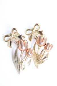 axes femme / チューリップイヤリング   Y-25-12-12-016-AX-AC-SZ-ZY