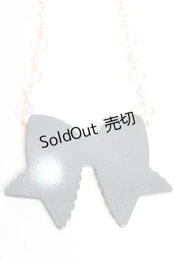 画像2: Angelic Pretty /  ときめきリボンネックレス  黒 Y-25-12-12-002-AP-AC-SZ-ZY