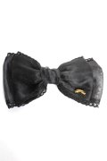 Angelic Pretty / シャーベットリボンバレッタ  黒 Y-25-12-12-031-AP-ZA-SZ-ZY
