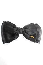 画像1: Angelic Pretty / シャーベットリボンバレッタ  黒 Y-25-12-12-031-AP-ZA-SZ-ZT649F001 (1)