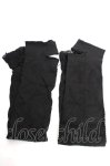 画像1: PUNK / ラメ入りアームカバー  黒 Y-25-12-12-034-PU-ZA-SZ-ZT644 (1)