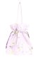 画像1: PINK HOUSE / Little Violet柄巾着バッグ  ラベンダー Y-25-12-12-035-LO-BG-SZ-ZY (1)