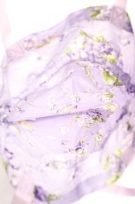 画像3: PINK HOUSE / Little Violet柄巾着バッグ  ラベンダー Y-25-12-12-035-LO-BG-SZ-ZT635 (3)