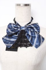 ATELIER PIERROT / ハリー・ポッター レースフリルリボンタイ  レイブンクロー（ブルー） Y-25-12-12-038-EL-ZA-SZ-ZY