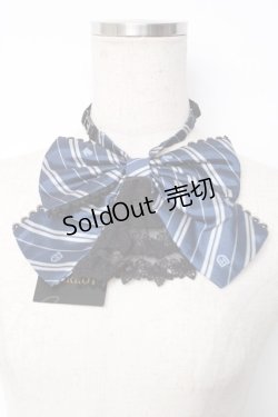 画像1: ATELIER PIERROT / ハリー・ポッター レースフリルリボンタイ  レイブンクロー（ブルー） Y-25-12-12-038-EL-ZA-SZ-ZT0304V